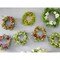 24" Mixed Flower Wreath Lush Spring & Summer Floral Wreath for Front Door or Wall Decor
